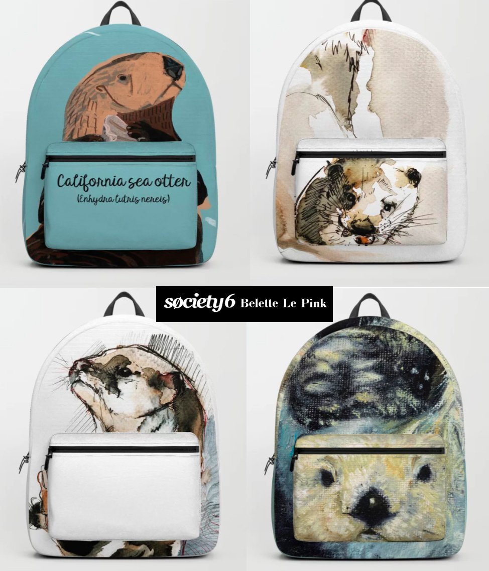 BeletteLePink's tweet photo. 30%OFF #bags #baggage #backpacks #totebags #pouches and #dufflebugs on my @Society6
https://t.co/n4nlJZ8ebb
#wolves #weasels #otters and #snowleopards by
@belettelepink
#backtoschool #society6 #animalart #belettelepink #buyart #art #design #ThursdayThoughts #animals #school https://t.co/Y2ssvfbXKS