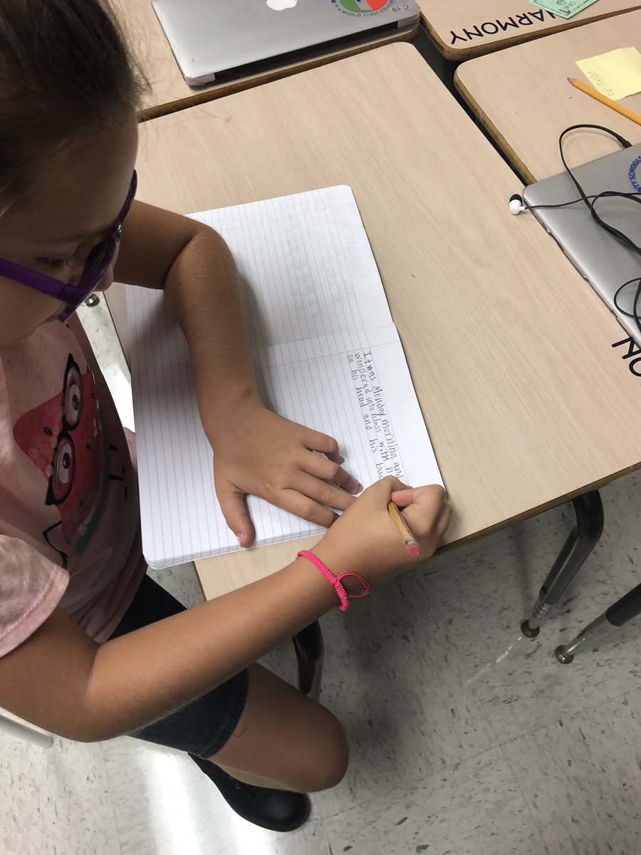 MelissaTamargo's tweet photo. We started a class wide story to build a love of writing. The kiddos loved it!!! More to come! #sunraysoars #sunrayscores https://t.co/IhIob8g0co