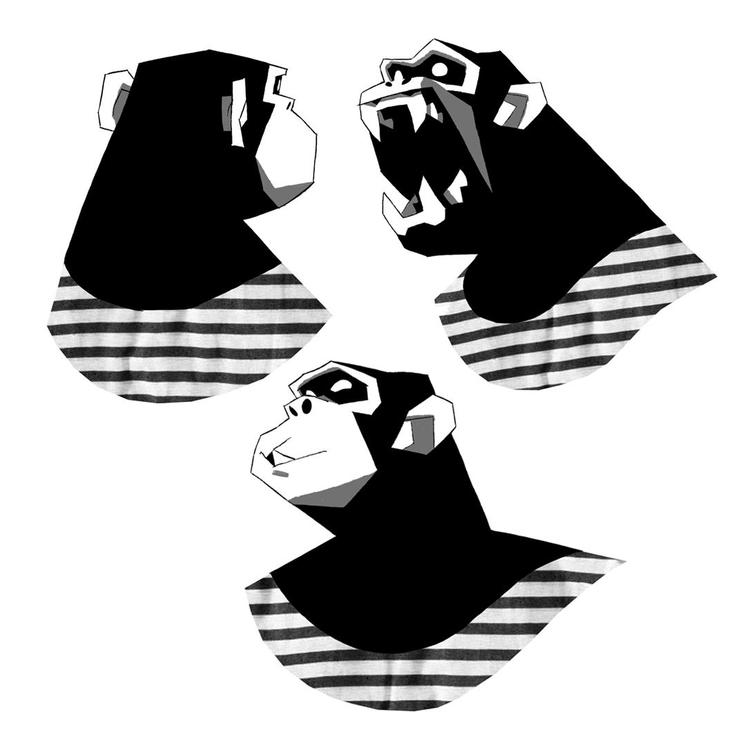 _Picompo_'s tweet photo. Facial expressions and hand poses research by @louvictorsk 
//
Recherche de visages ainsi que de mains par @louvictorsk 

#characterdesign  #character #2d #animation #shortfilm 
#conceptart  #chimp #monkey #vizdev #originalcharacter https://t.co/biayGZwAb7