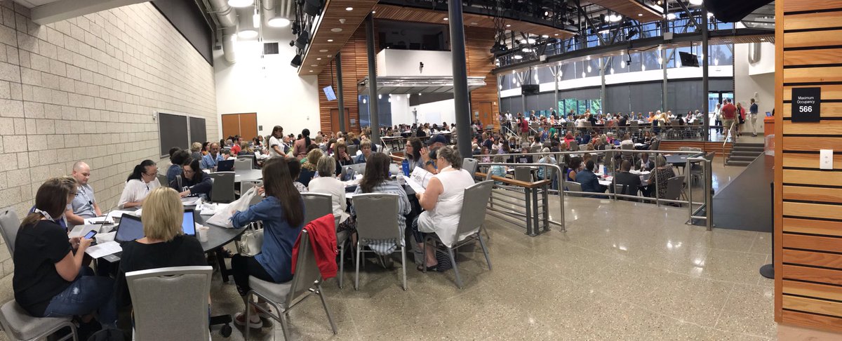 KSDTeachLearn's tweet photo. We are minutes away from starting #TALK2019! Post your photos, learning and connect today and tomorrow with our hashtag #KSDTALK2019 and follow our teaching and learning team all year long for news and resources in @KentSchools415! https://t.co/Qvru8ODdua