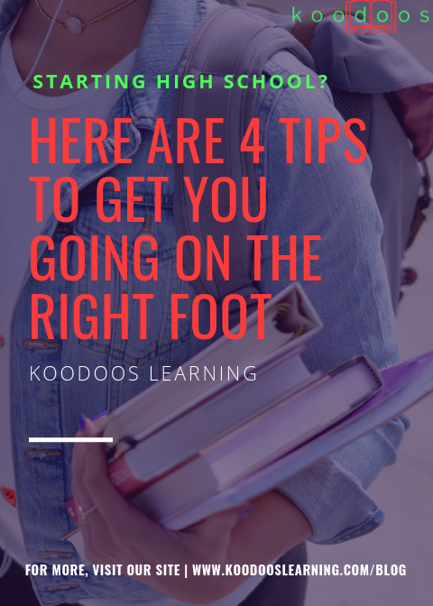 Starting high school soon? Here are our tips for starting 9th grade on the right foot. 

READ: Starting High School? Here are 4 Tips to Get You Going on the Right Foot buff.ly/2Z2DWLU

#KoodoosLearning #Freshman  #HighSchoolers #HighSchoolFreshmen #AdmissionsSuccess