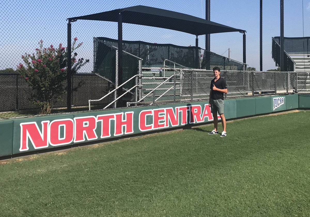 Extremely happy and blessed to announce my commitment to North Central Texas College to further my academic and baseball career. I would like to thank my parents, family, and coaches for supporting me in this journey. <a href="/nctclions/">North Central Texas College</a>