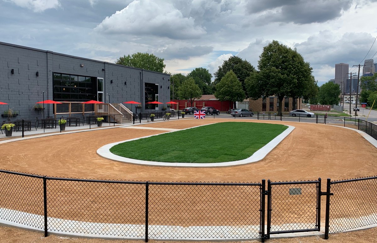 The local British distillery <a href="/RoyalFoundry/">Royal Foundry Craft Spirits</a> is housing a Cycle Speedway racing track in its backyard–the first in the country. mspm.ag/2Z3JqSh