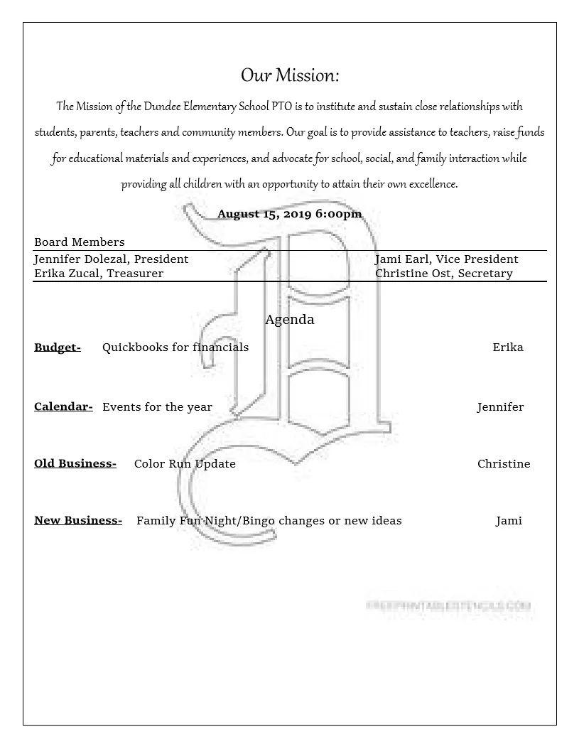 Dundee Elementary School PTO tweet media