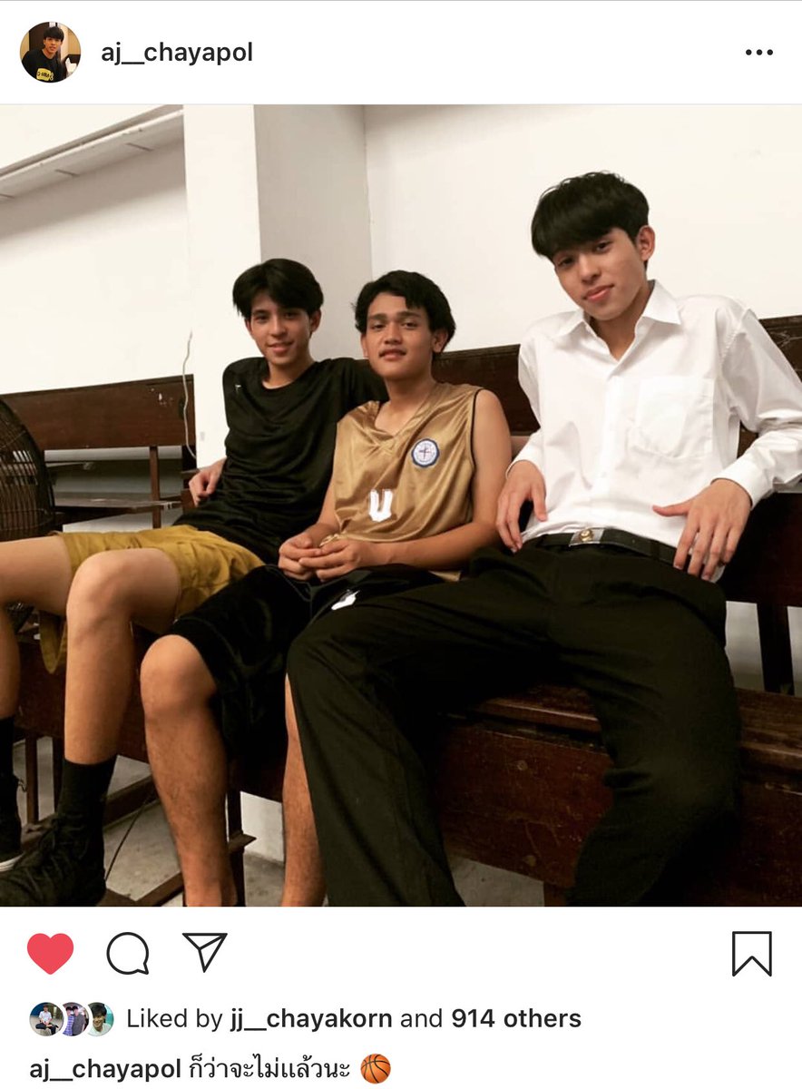 AjjjThetwin's tweet photo. [AJ IG post 15.08.2019]
ก็ว่าจะไม่แล้วนะ 🏀

#SWUcuteboy 
#SWU70 
#aj_chayapol 
#jj_chayakorn https://t.co/1iYA8TRMVI