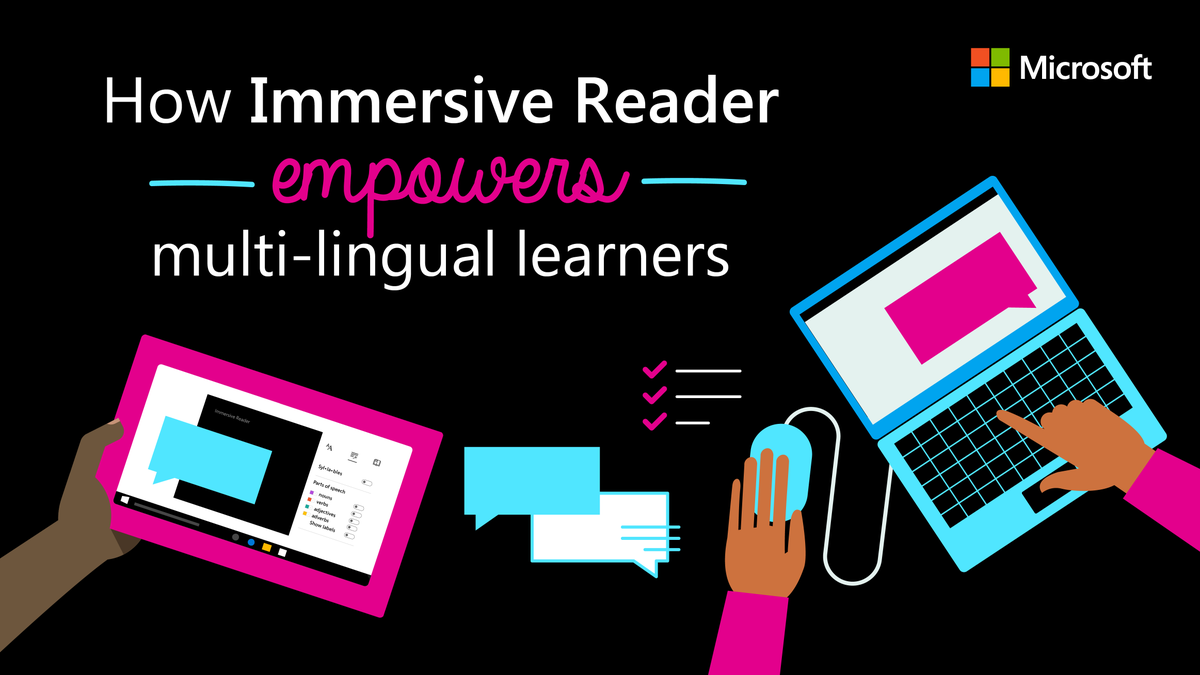 When #ESL educator <a href="/Jamey_Sadownick/">Jamey Sadownick</a> began using #MicrosoftEDU tools in the classroom, his students became more confident in both their language and digital capabilities. See how #accessibility made a difference for multi-lingual learners of all ages: msft.social/4q1FNm
