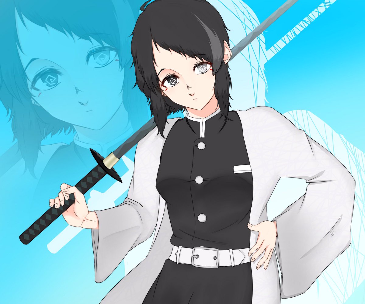 八坂くま よく分からん落書き2 鬼殺隊の服描きたくて描いただけ 刀は素人 練習せねば ポーズは 手のしぐさ イラスト ポーズ集 のトレスです 描いてみた イラスト 絵描きさんと繋がりたい