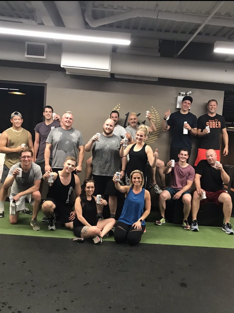 Club1621's tweet photo. TODAY at 4:30! 
Come for a workout, stay for a drink with the best company in town! 💪🏼🍻#sweatyTHIRSTdays #ThirdThursdays #clublife #youbelonghere https://t.co/l262VxBkdB