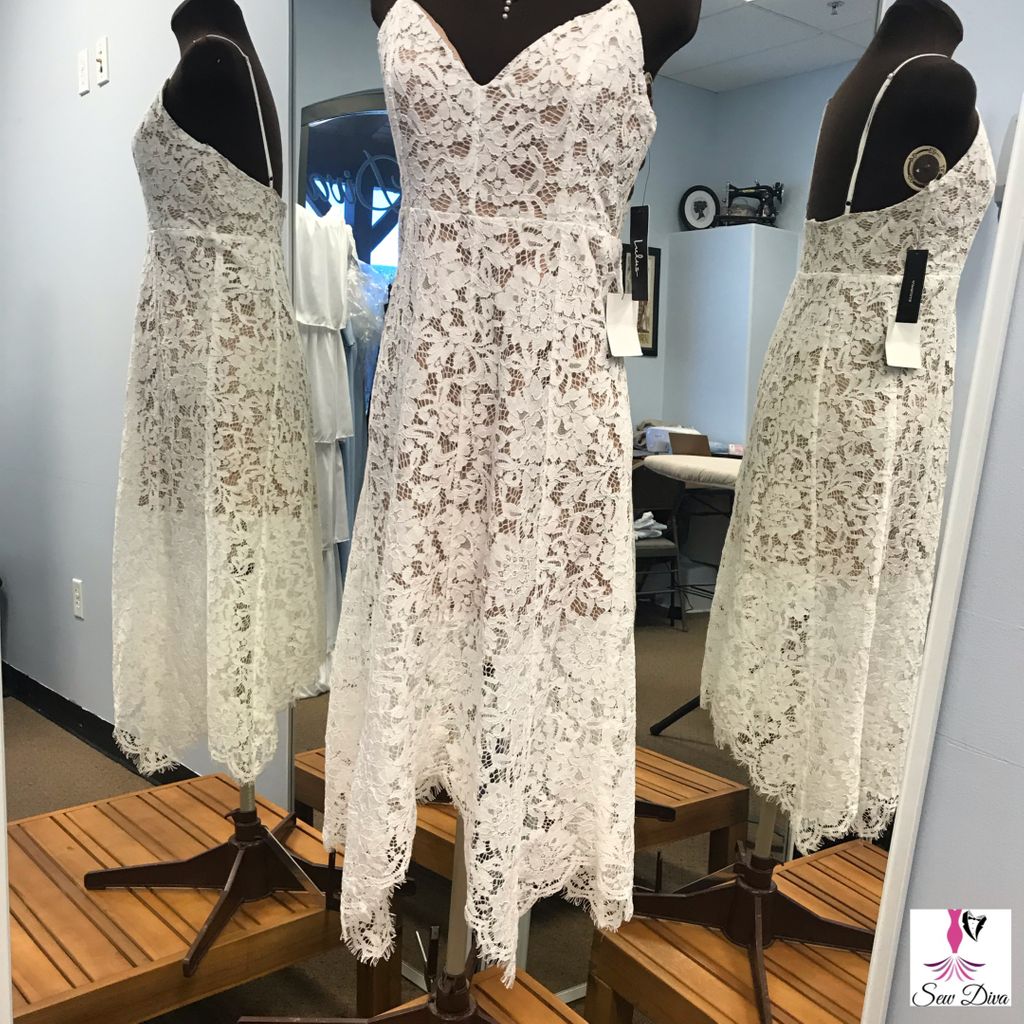Sewdiva2's tweet photo. Some wedding dresses break tradition.  It’s ok.  It’s your day not theirs.  #weddingdress #alterations by #sewdiva #surpriseaz #litchfieldpark #verrado https://t.co/YvbVfUYR4A