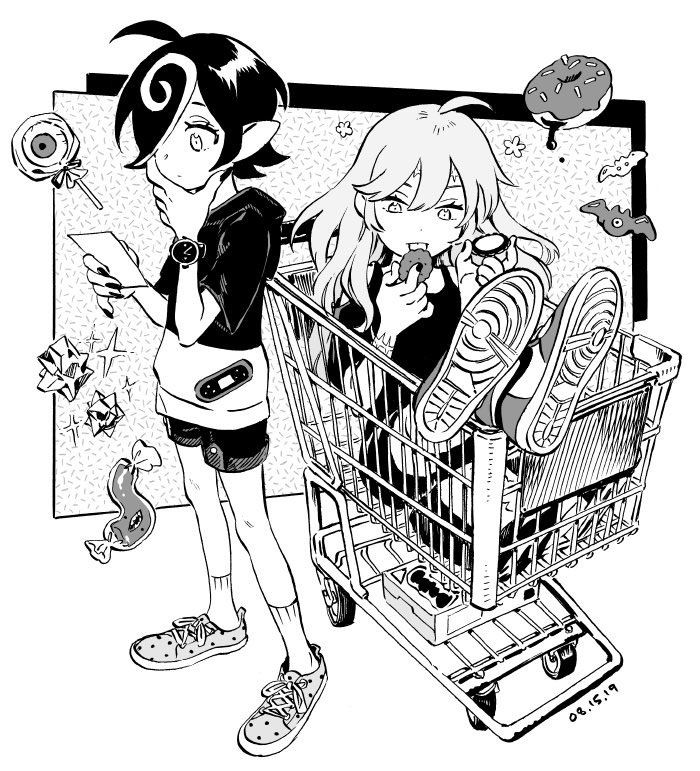 #DEVILSCANDYCOMIC Kickstarter Day 3: ?Junk Food!?

just wanted to draw some of the ks reward tier treats?

https://t.co/ddQuaiV6eH 
