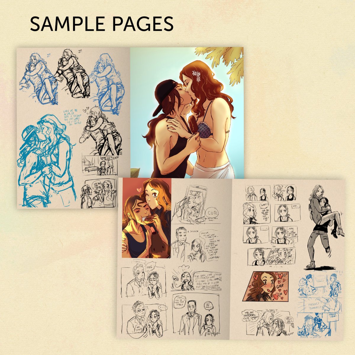 Here it is! The details about my new sketch zine. Get it on Ko-Fi before 25/08. 

⭐️ Ko-Fi: https://t.co/YrNvNiKmzX
⭐️Details: https://t.co/iFS2goSLyb 