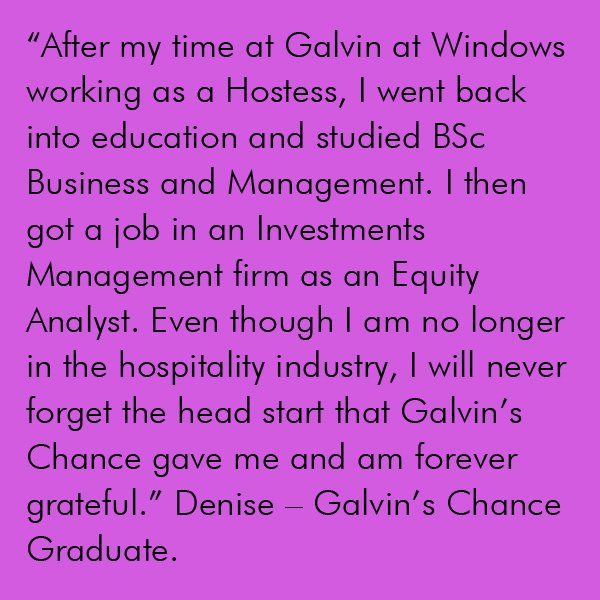 GalvinsChance's tweet photo. Just to show life has many turns...

#alevels #Apprenticeship #FollowYourDreams #helpinghand #firststep #careerladder https://t.co/BCHeYNr1CK