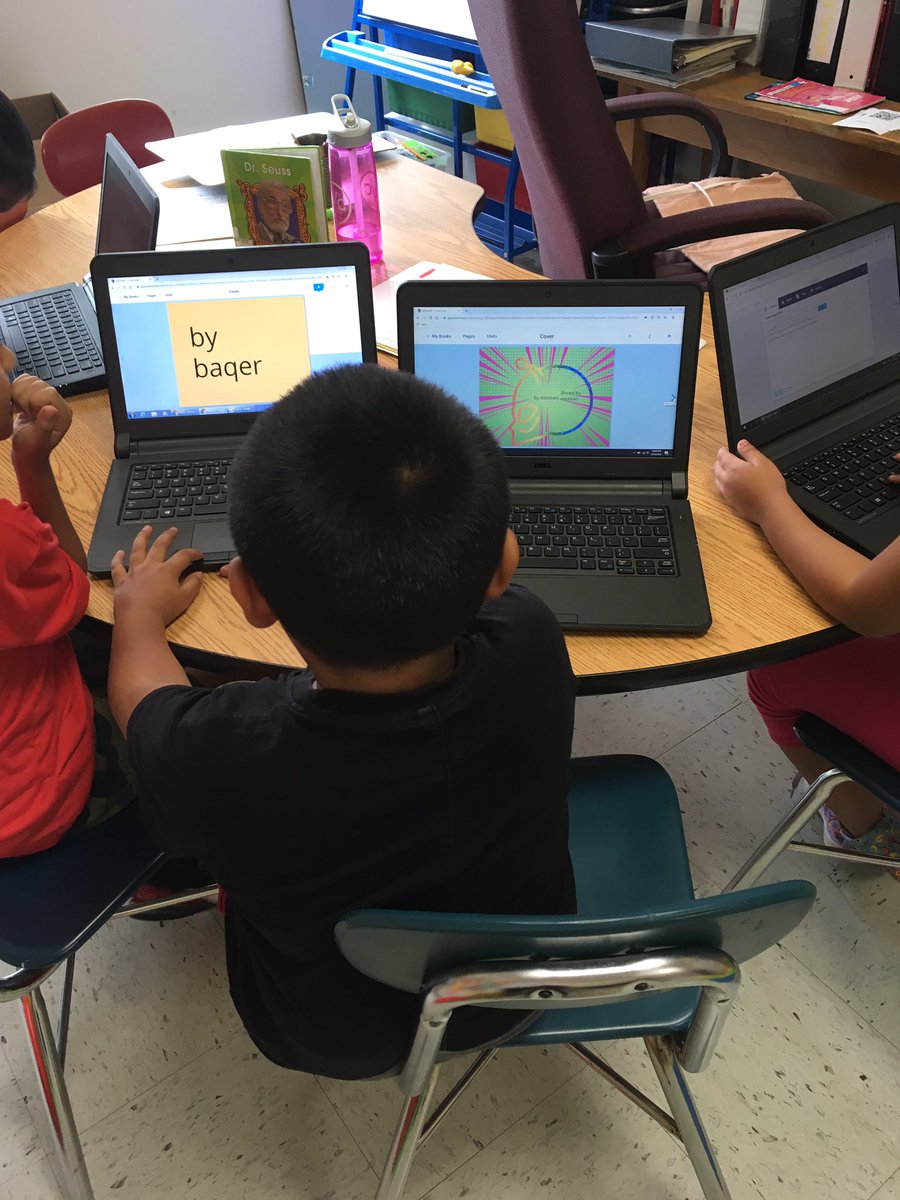 We have been studying biographies this week!
<a href="/BookCreatorApp/">Book Creator from Kami</a> is helping our #ELs introduce themselves through their own narrative. <a href="/Cherokee_JCS/">Cherokee Elementary</a> <a href="/jcityTNschools/">JohnsonCitySchools</a>