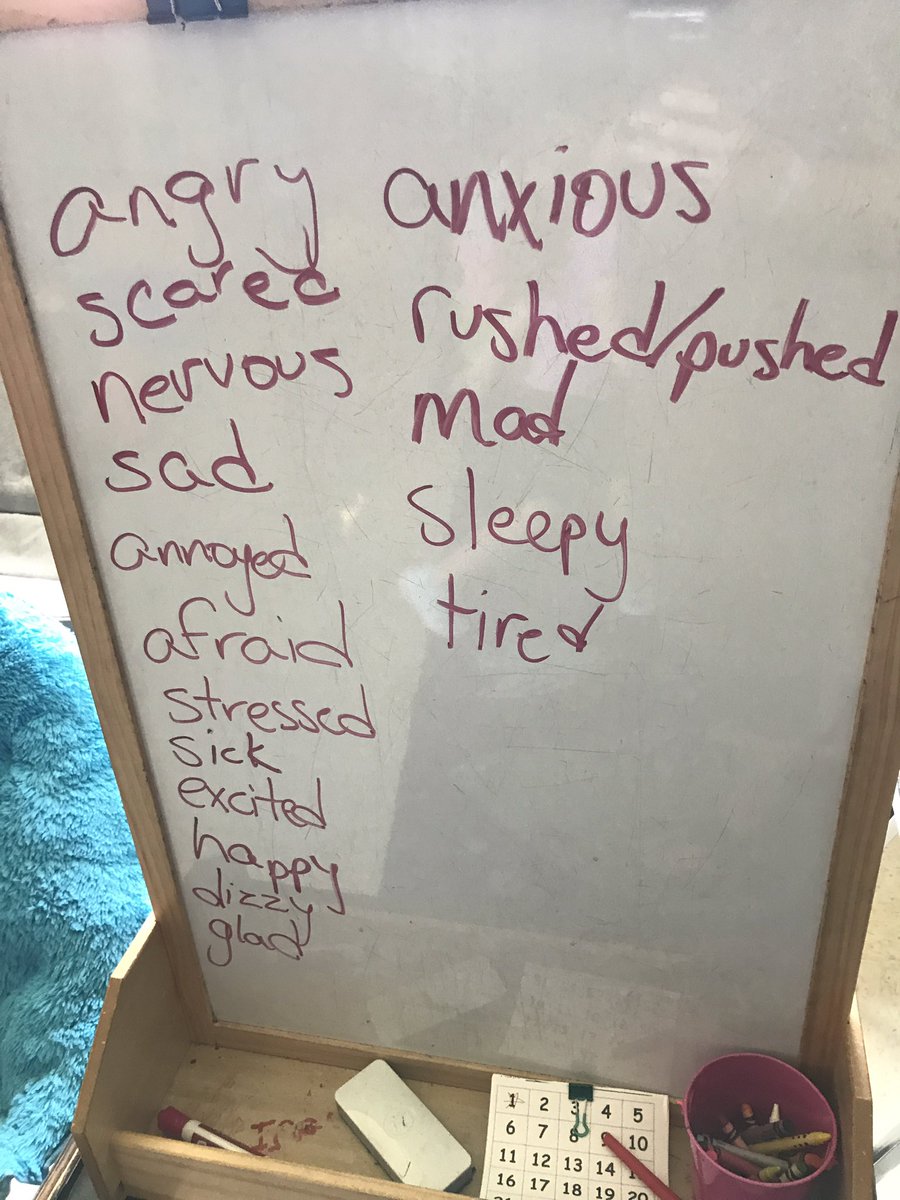 TeamMossRBE's tweet photo. How are you feeling on the #fdos2019? We had all sort of emotions! We talked about them, wrote about them &amp; then washed them away by drinking Jitter Juice! #WeAreRBE https://t.co/8wzSG2H4iG