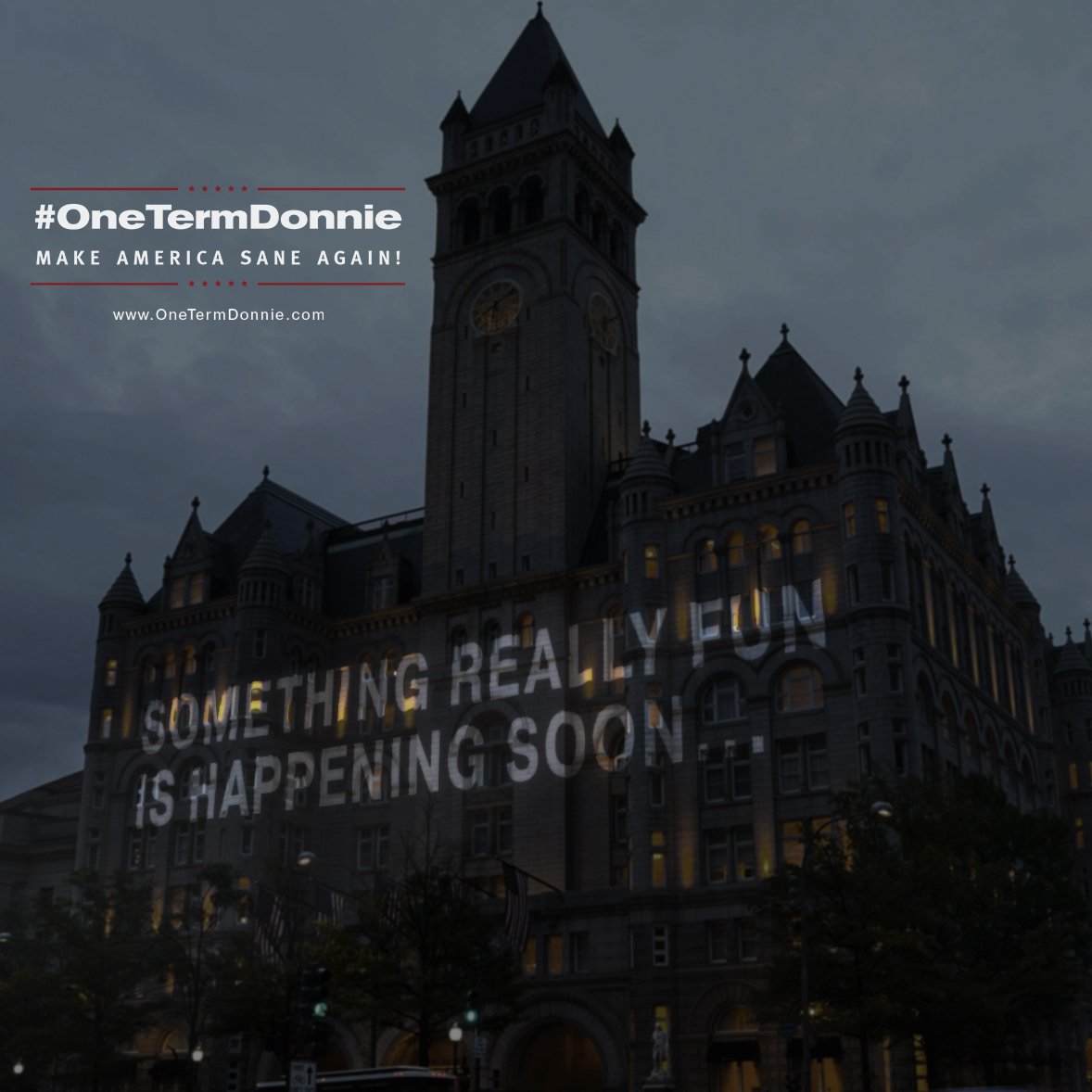 OneTermDonnie's tweet photo. #onetermdonnie #Resist #FakePresident https://t.co/f6VOyHyyhj