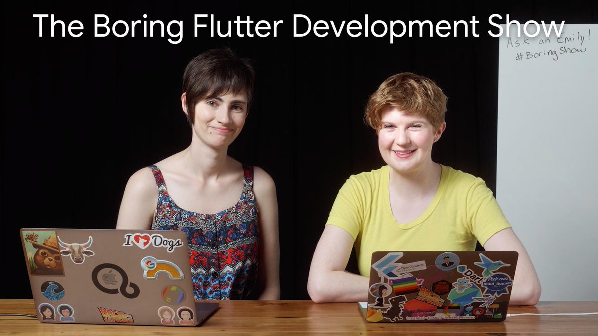 🍿Grab your popcorn, the #BoringShow is here!
 
The mystery continues as the Emilys dig into why the database updates but the UI won't. Watch them build a custom drop down menu using the navigation drawer, which feels like magic ✨.
 
Watch here → goo.gle/2P7qS3M