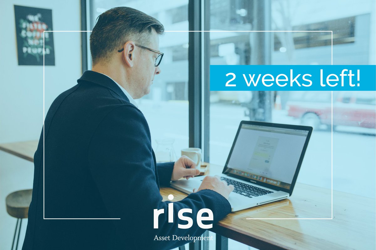 RiseHelps's tweet photo. Only two weeks left to apply! If you’re an aspiring #entrepreneur aged 30+ now's your chance to sign up for our Peer Supported StartUp Program - coming to #Toronto and #Mississauga in September.

https://t.co/7i4kaOH3yX 

#Risecanhelp #mentalhealth https://t.co/eGAXUL3fLg