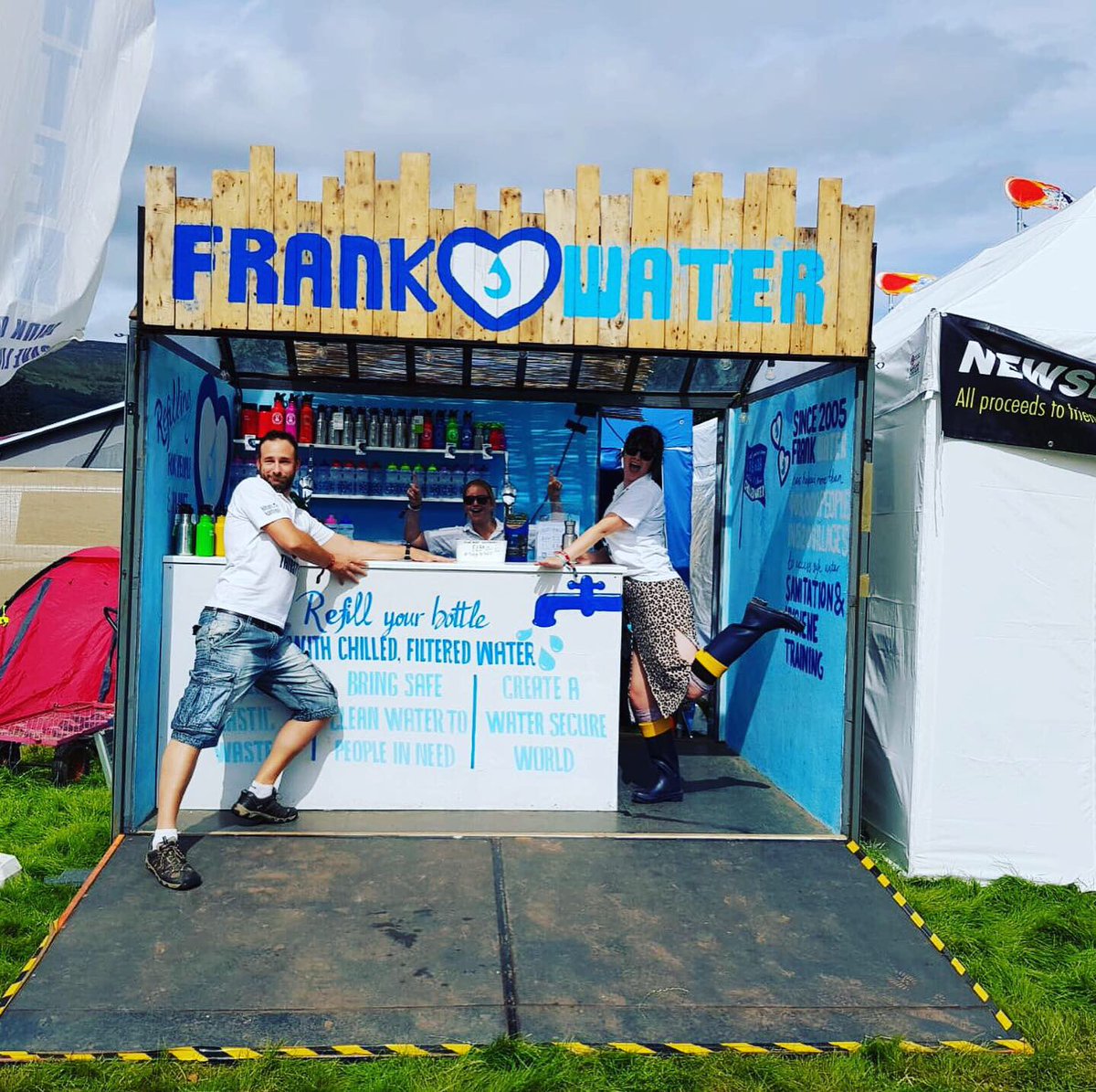 frankwater's tweet photo. Come get us @GreenManFest #refill #pledgetorefill #noexcuseforsingleuse #plasticfreefestivals https://t.co/qLYgkXwlB2
