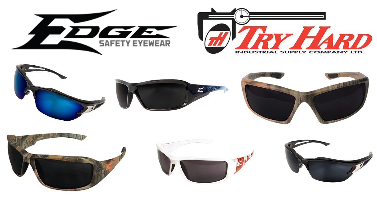 Try_Hard_Ind's tweet photo. Edge safety glasses are now on clearance! Check out https://t.co/pZkJemZb4S to get polarized safety glasses today! 
#safety #glasses #safetyglasses #tryhardindustrial #safetyglassesinmississauga #industrial #edge https://t.co/EoytQy2iAs