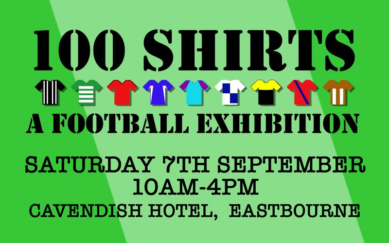 100 Shirts Exhibit (@100shirtexhibit) on Twitter photo Wanna see some classic #football shirts and help raise money for a good cause? Make sure you come down to <a href="/TheCavendish/">Cavendish Hotel</a> next month!
In aid of <a href="/essentchristian/">Essential Christian</a>. Wanna see some classic #football shirts and help raise money for a good cause? Make sure you come down to <a href="/TheCavendish/">Cavendish Hotel</a> next month!
In aid of <a href="/essentchristian/">Essential Christian</a>.
