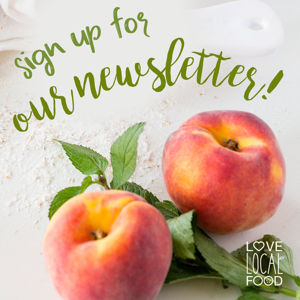 If you #LoveLocalFood, our newsletter is for you! Sign up and receive a bi-monthly dose of recipes, kitchen tips, seasonal sips, local dining recommendations and so much more! 💚 >> eepurl.com/c3Fj_b 🍑 
#EatLocal #SupportLocal #LLFNewsletter #LoveONTFood