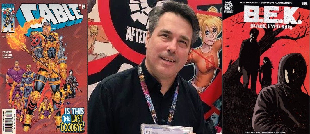 DConComics's tweet image. We're happy to be joined by @pruett_joe from @AfterShockComix at Dragon Con!