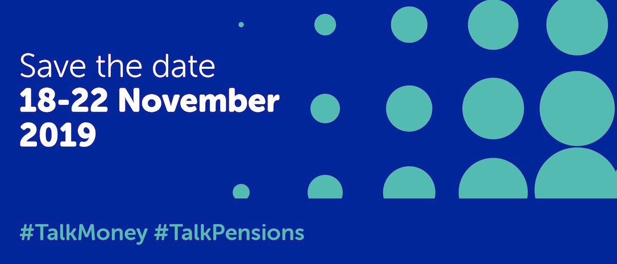Building on the success of Talk Money Week 2018,we want to get the UK talking about managing their money - from pocket money right through to pensions - as part of the new Talk Money,Talk Pensions Week 2019. #TalkMoney #TalkPensions