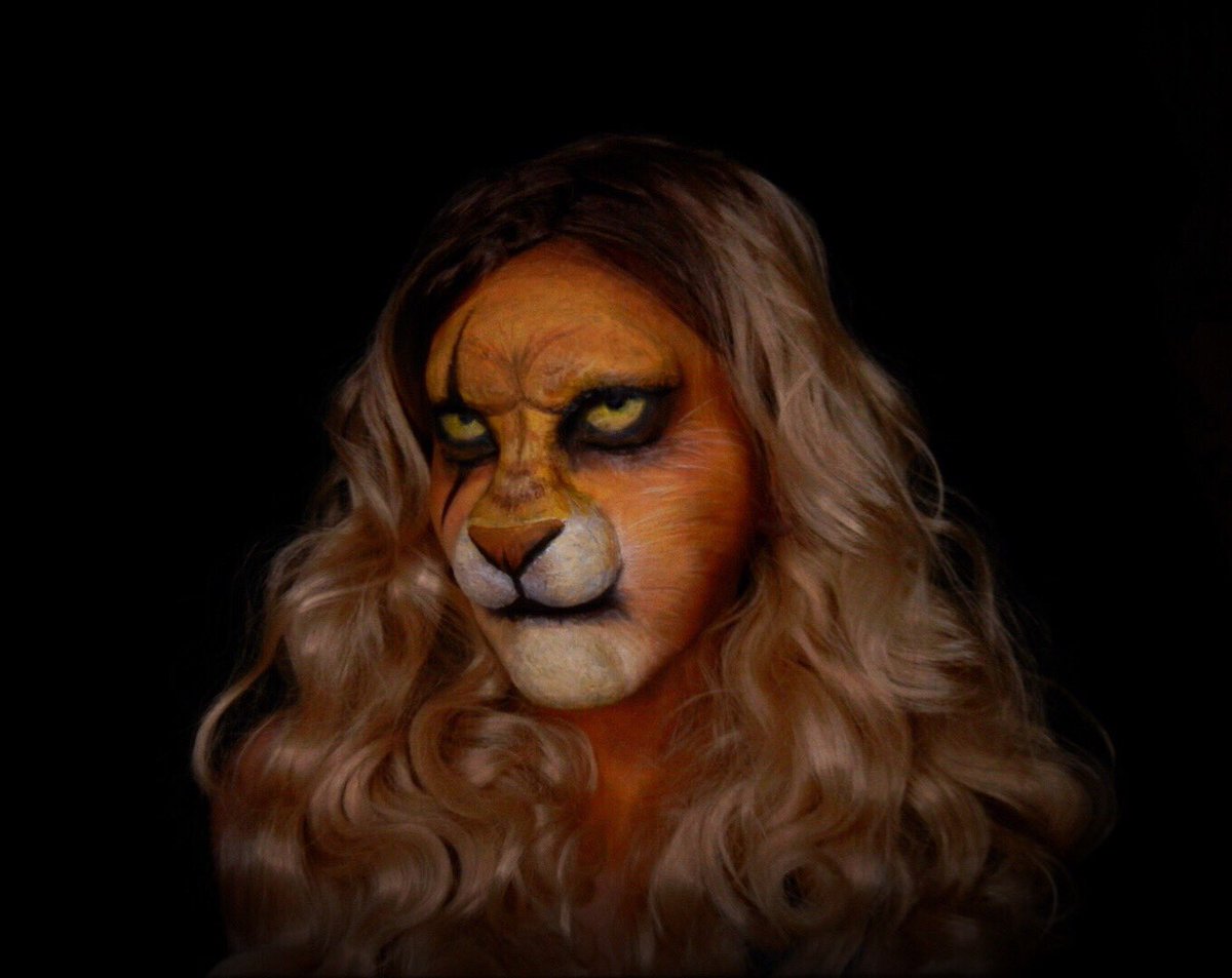 Chigusa Scarmakeup Lionmakeup Lionkingmakeup Illusionmakeup Facepaint Illusion Facepainter Artmake Thelionking Lagoonartmake Thelionkingmakeup Makeupart Disneymakeup Disney ライオンキング フェイスペイント アートメイク