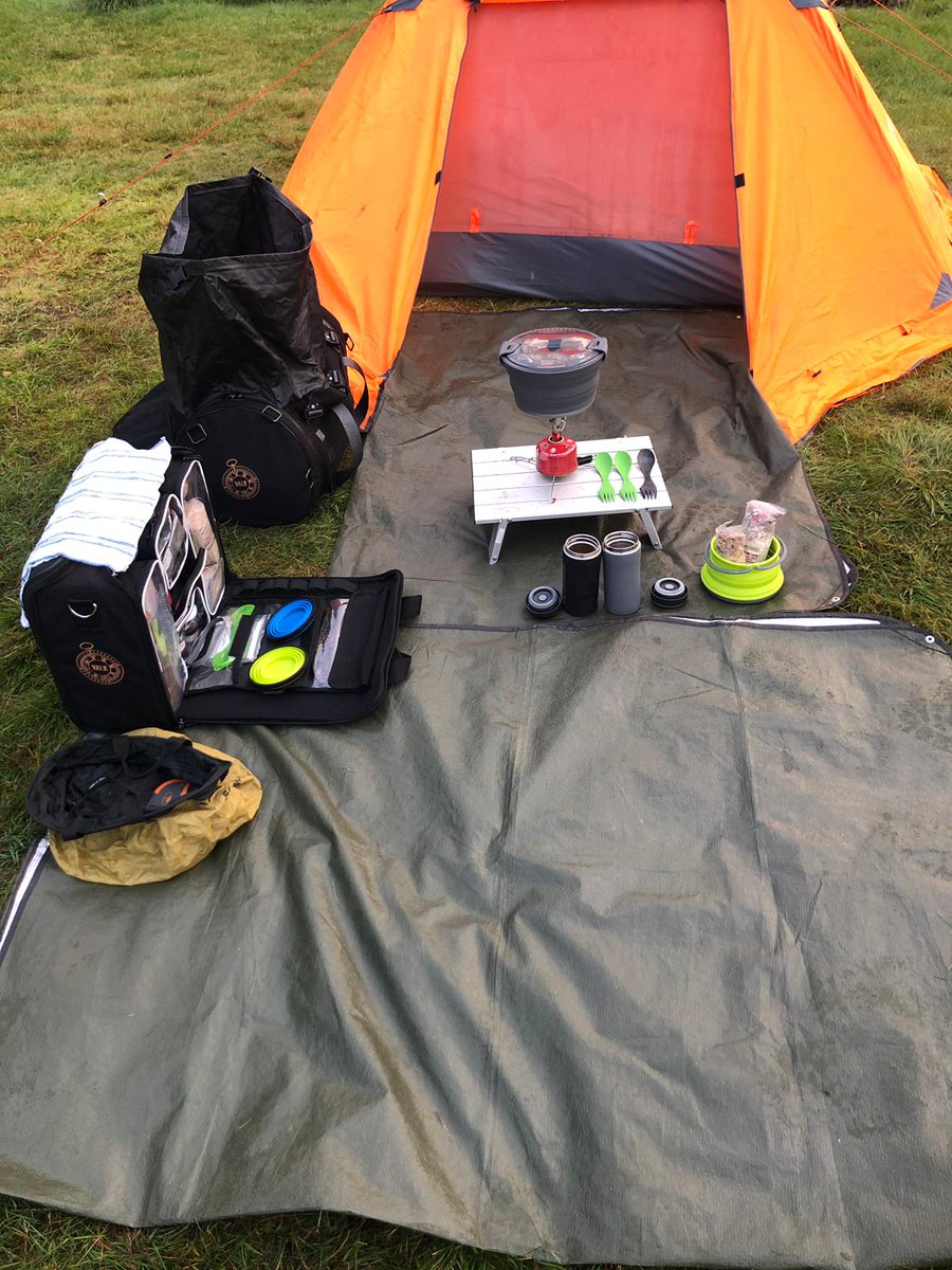 So, Norway bound…. ‘En route we had plenty of chances to use our waterproofing clothing and VALR Roll-Bags, which seemed to have held up against the most torrential rain! #adventure #family #motorcycles #globetrotter