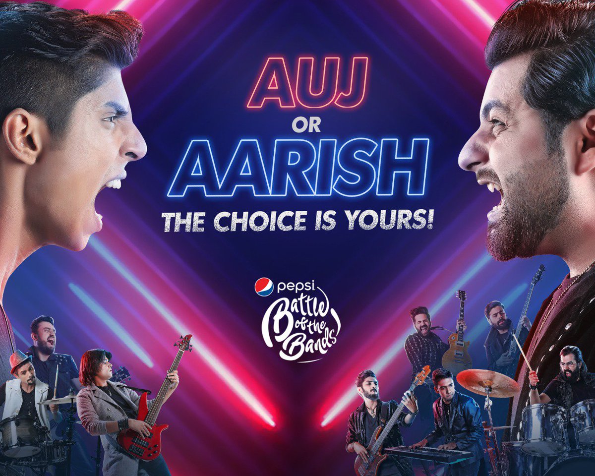 patarimusic's tweet photo. Vote for your favorite band!!
Send in your vote by logging onto website https://t.co/FS5lOwoHso or through mobile app and SMS! For Aarish, SMS "AA" to 8355 and for Auj, SMS "AU" to 8355 now!
*Terms and conditions apply
#Patari #PepsiBattleOfTheBands #PBOB #Auj #Aarish https://t.co/Bndkq5MQzp