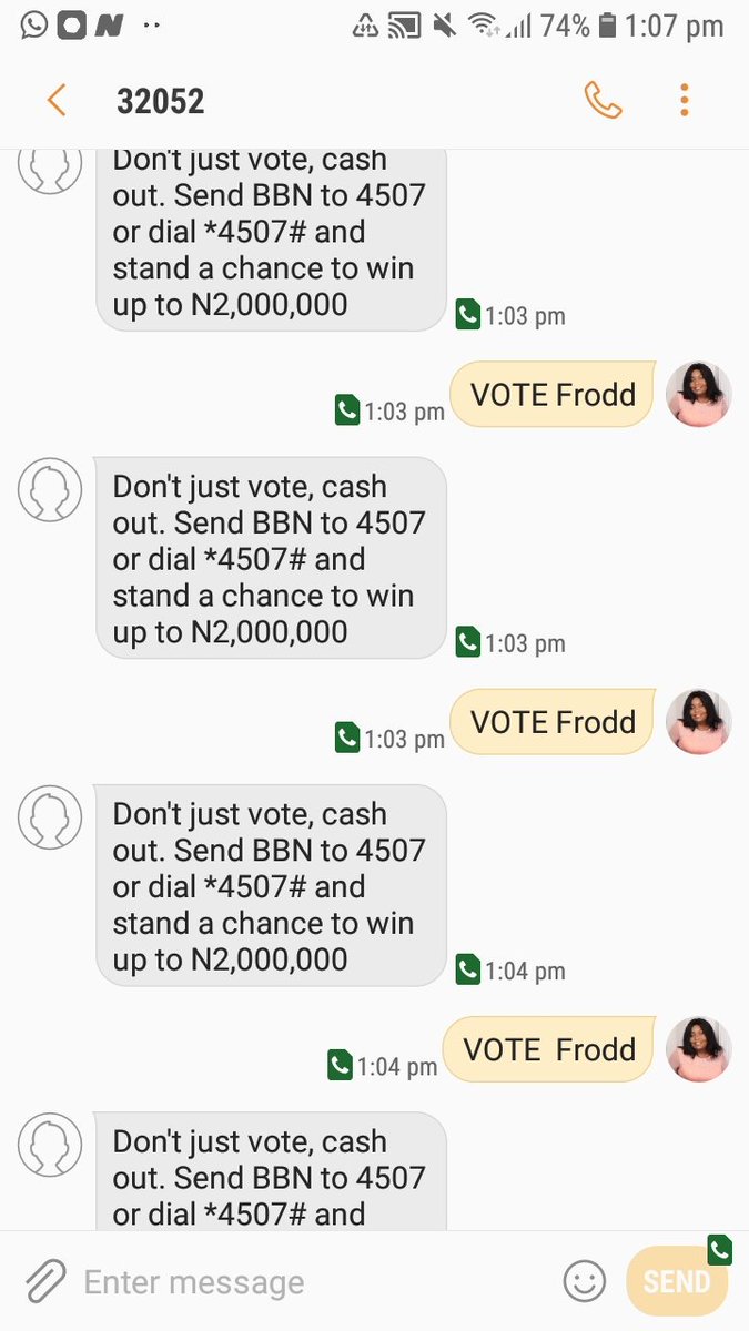 sidik4all's tweet photo. VOTE Frodd 32052
#onemillionvoteforfroddchallenge
#bbnaija
#froddnation
#thecompletehousemate @callmefrodd @callmefrodd @ https://t.co/vjuqeoYKKJ