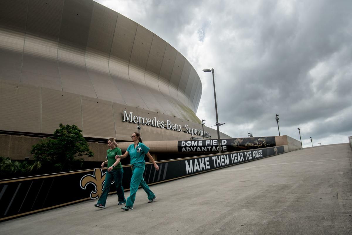 NOLAnews's tweet photo. #BREAKING: The Superdome got a $350 million thumbs-up from state leaders today...

Here's what to know with the bonds now OK'd for the massive upgrade project on the home of the Saints: https://t.co/3h76miOkTZ https://t.co/QwzxCIYE0o