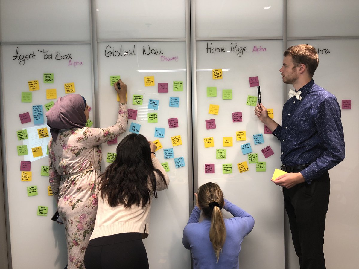 AliciaFu_'s tweet photo. UX team hard at work brainstorming new designs 💡 https://t.co/ACfNi2fDvt