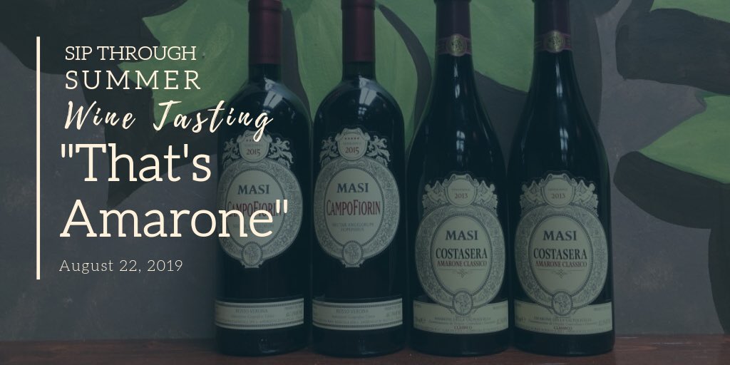 Featuring: Masi Campofiorin &amp; Masi Amarone Costasera #winetasting #masi #amarone