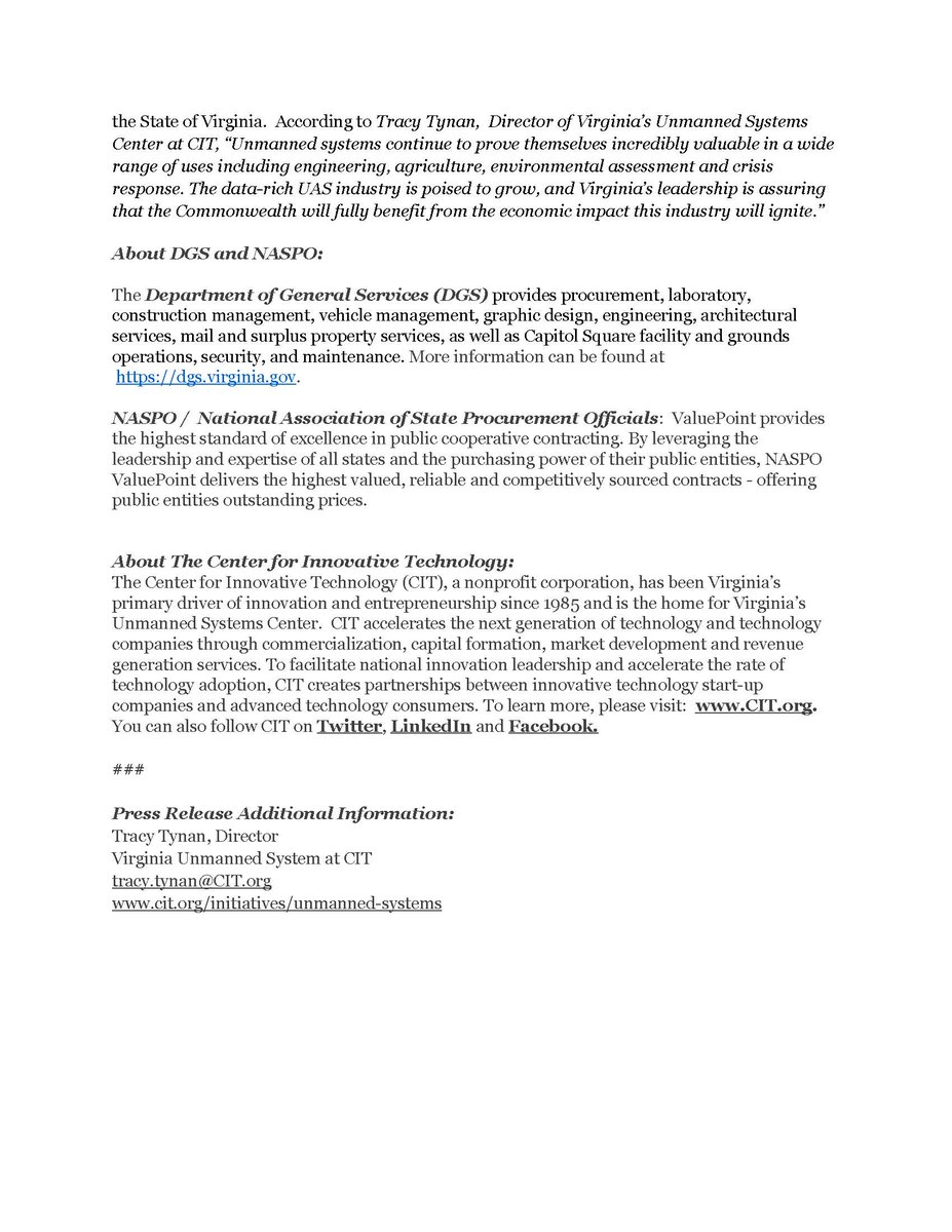 VIPCUnmanned's tweet photo. Historical Moment for UAS! State Agencies Gain Greater Access To Unmanned Aerial Systems Services
#UAS #CIT #DraperAden #DroneUP #ERUdyneInc #Skyshots #HistoryBeingMade

https://t.co/mBPjsy3Pox https://t.co/lbecPypEZd