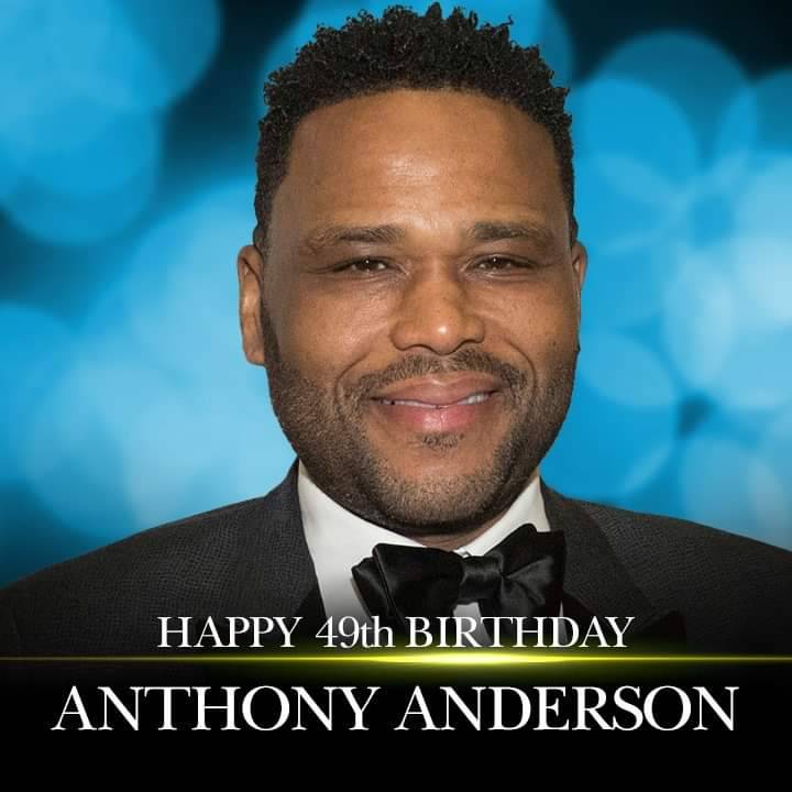 Happy birthday to actor and comedian Anthony Anderson. 