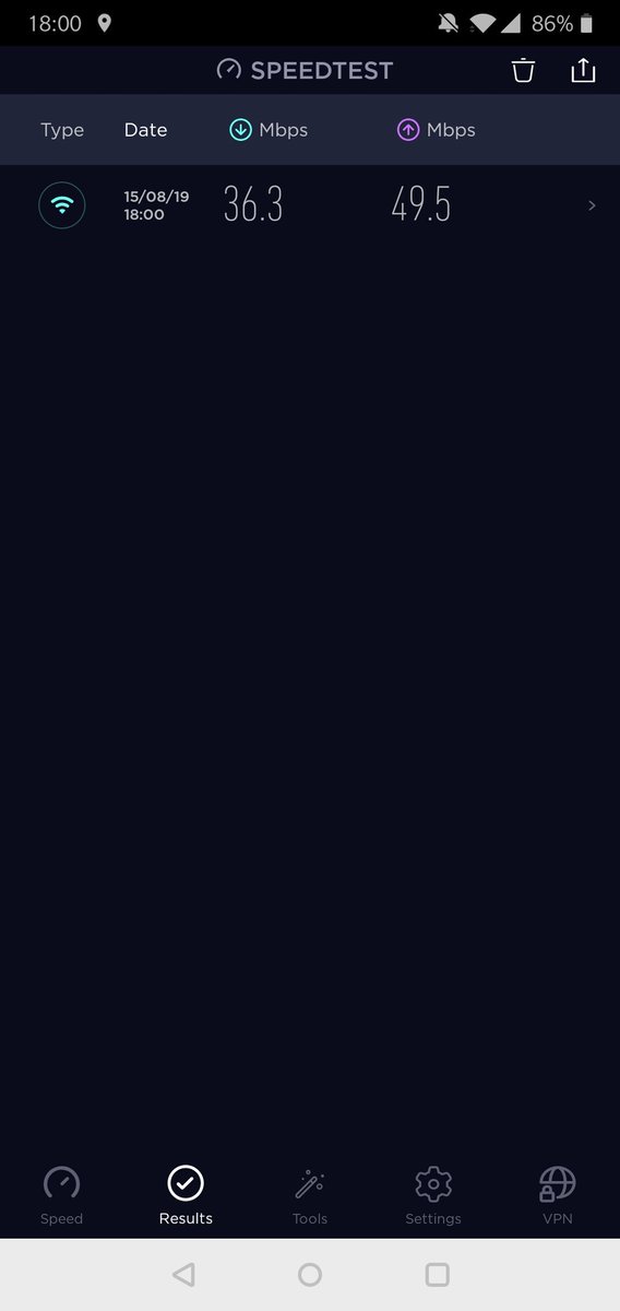 fmax666's tweet image. Hotel WiFi, can't complain