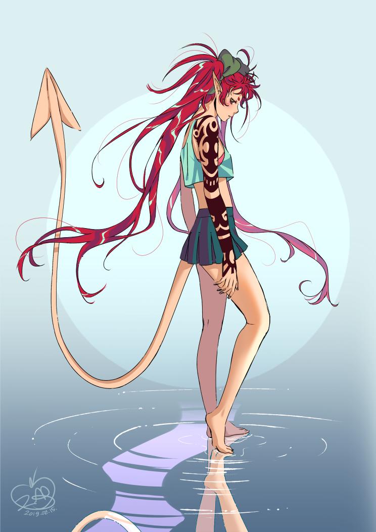 ZaaTheDemon's tweet photo. Ahahaha Arrrt!
Emese loves crop tops and miniskirts.
#originalcharacter #emese #demons #digitalart #arrrt #tattoo #tattooedbeauty #redhair #originalcharacters #bleh #detailedbackground #coolpose #művészvagyokgeccó #képregénytkéneinkábbrajzolni https://t.co/QzCMFW2cB9