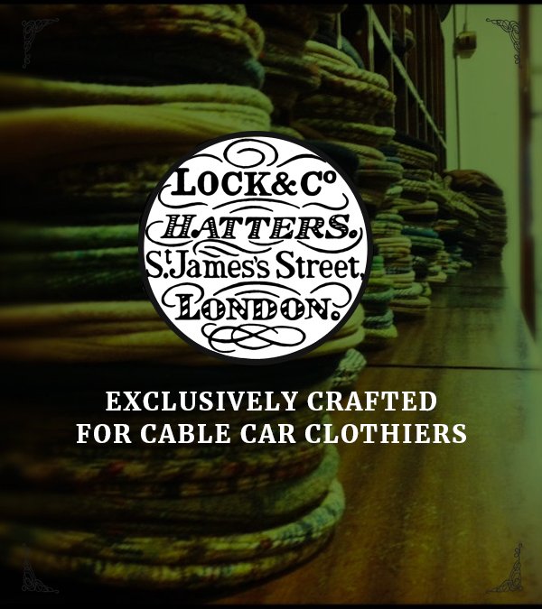 Cable Car Clothiers Handcrafted Hats And Caps For Ccc T Co 4psjslhgcc Shop Our Collection Of Handcrafted Hats And Caps From The Worlds Oldest Hat Shop Lockcohatters Cablecarclothiers Haberdasher T Co Iixtdoopnt