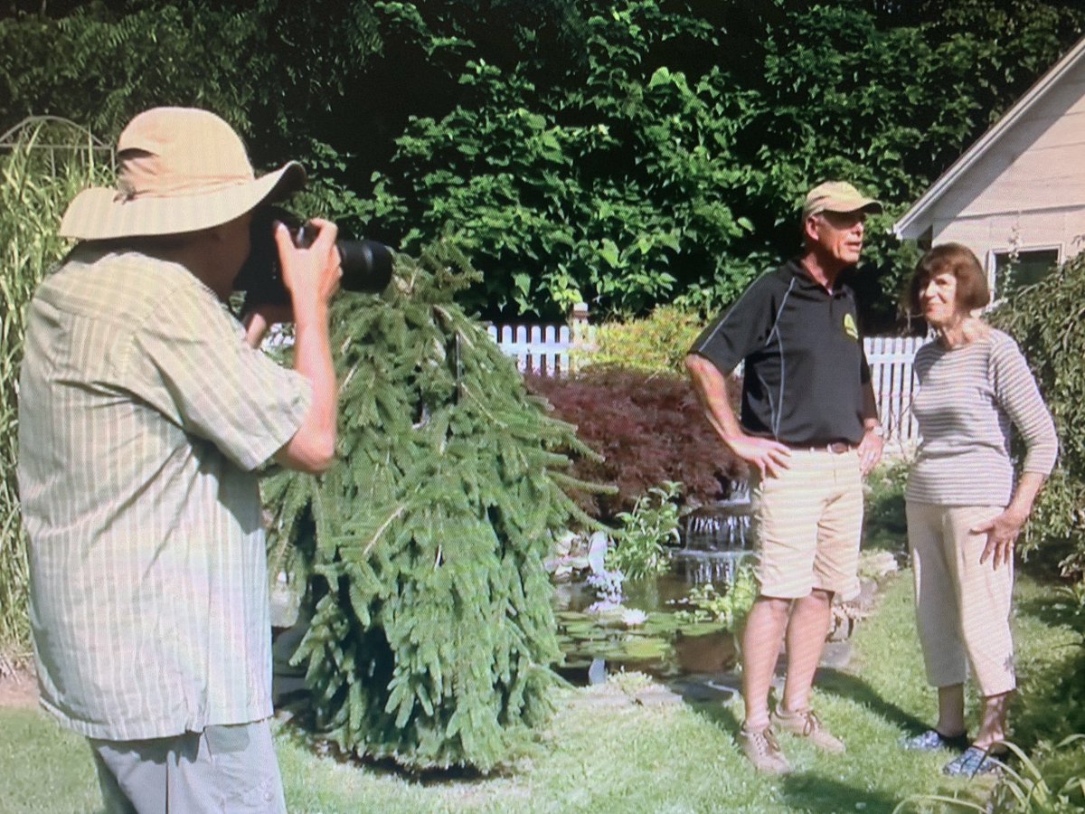Master Gardener Pam Hubbard is  on Pocono Landscape Challenge tonight at 8:30 on tv13... showing us her English Cottage Garden in the #pocono