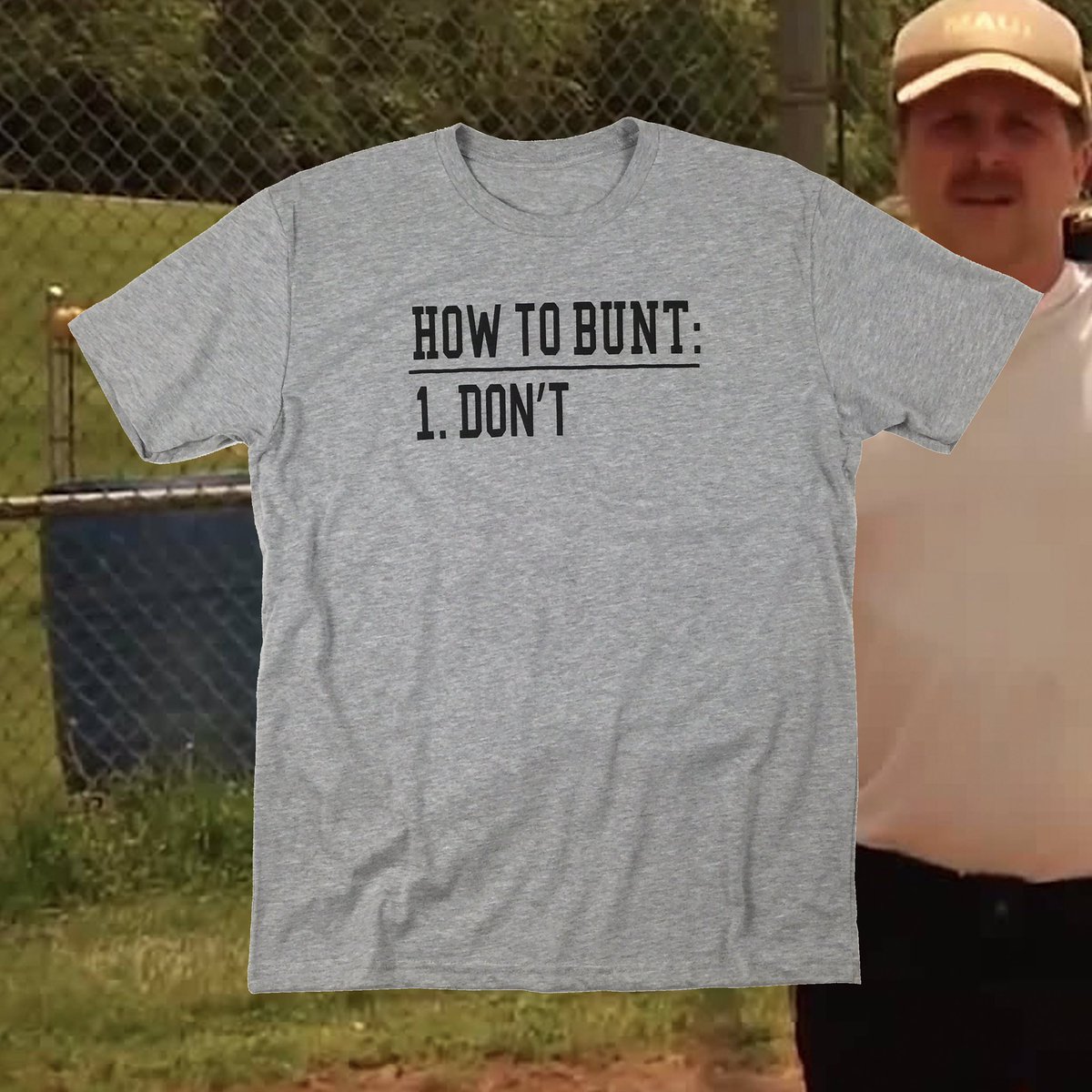 Pinetarapparel's tweet photo. Don't bunt just hit dingers. https://t.co/xpOS6h4TNW