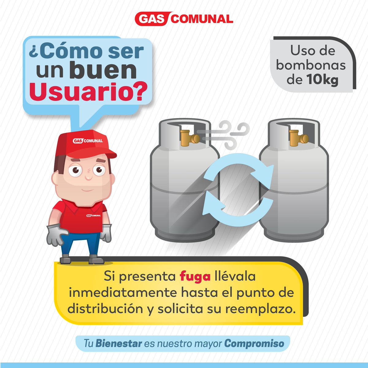 🇻🇪👨🚒 #GasSeguro || Te invitamos a seguir las siguientes recomendaciones de seguridad en el uso de Gas Licuado de Petróleo (GLP) en el hogar || ¡Somos una empresa productiva al servicio de la Patria!