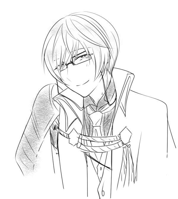 筆慣らし亀甲くん雑書き 