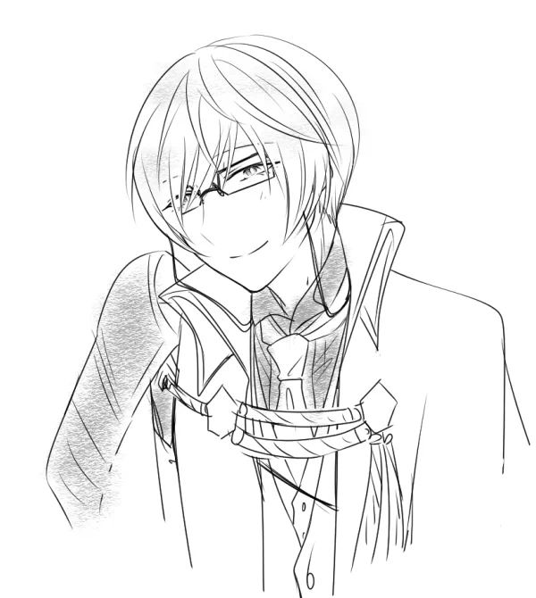 筆慣らし亀甲くん雑書き 