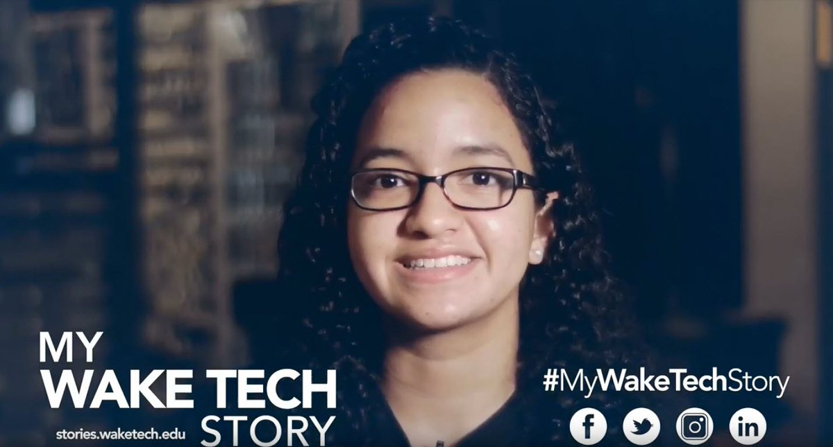 WakeTechWCE's tweet image. When life got in the way of Kara Salazar&apos;s first attempt at college, she didn&apos;t let it stop her from gaining the skills she needed to have a fulfilling career. Thanks to the #WakeTech #TechHire program, Kara now works at @Cisco. youtube.com/watch?v=Peix0A…

#MyWakeTechStory