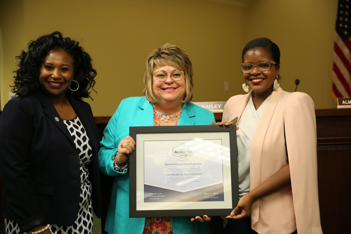 We are proud to announce that NCSS and each of our schools has once again earned accreditation! newtoncountyschools.org/departments/pu… #NCSSBeTheBest