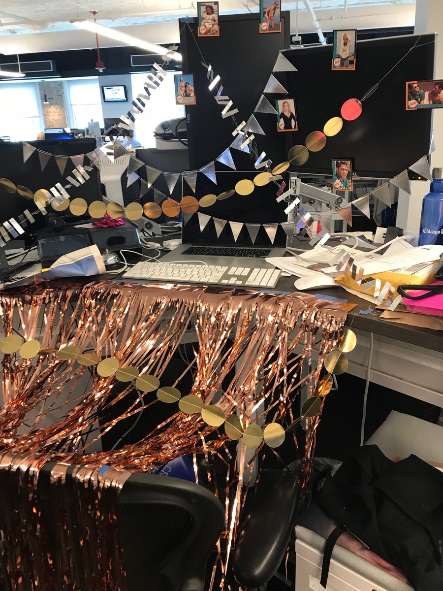tracyswartz's tweet photo. #90210 themed early birthday decorations courtesy of @jschau2 ... #ComputerReboot https://t.co/WThHsXub9L