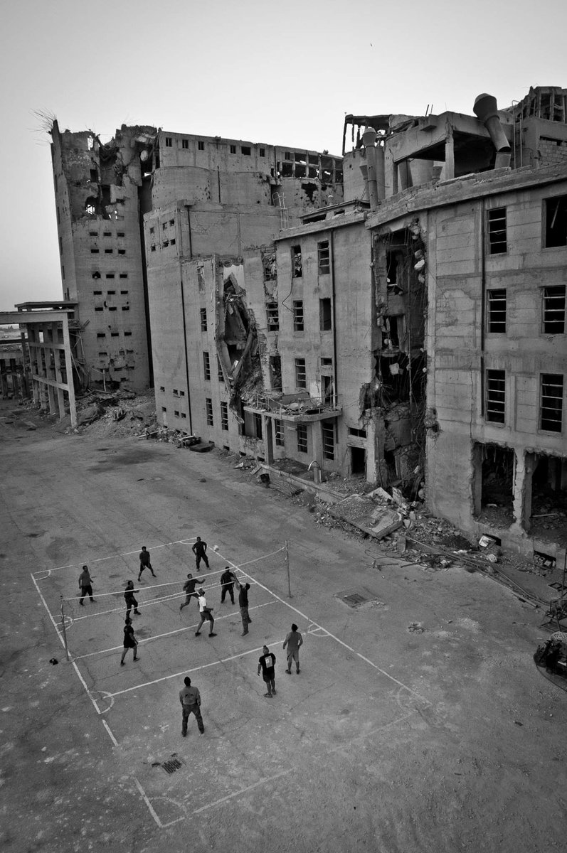 authortimkoster's tweet image. #TBT to a good ol' game of volleyball in the beautiful city of Manbij, Syria! #InYoFace