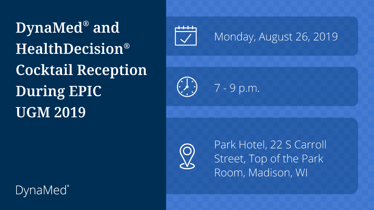 DynaMedex's tweet image. Will you be at Epic UGM? Register now to network w/ our clinical and technology experts &amp;amp; get a first look at the new DynaMed. #clinicaldecisionsupport #shareddecisionmaking bit.ly/DM81519