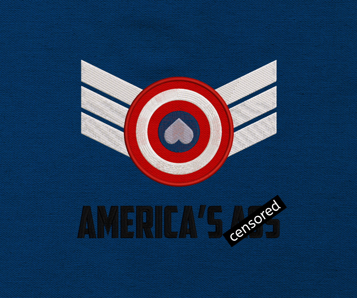 designs4geeks's tweet photo. This #ThankfulThursday remember to give thanks to America's Patriotic Posterior with this embroidery pattern.
https://t.co/sXnZN9AwWM
#CaptainAmerica #Marvel #FirstAvenger #Avengers #FandomInspired #Embroidery #Applique #EmbroideryMachine#DIY #AmericasAss #Cap #ChrisEvans https://t.co/IlsluLKF2y